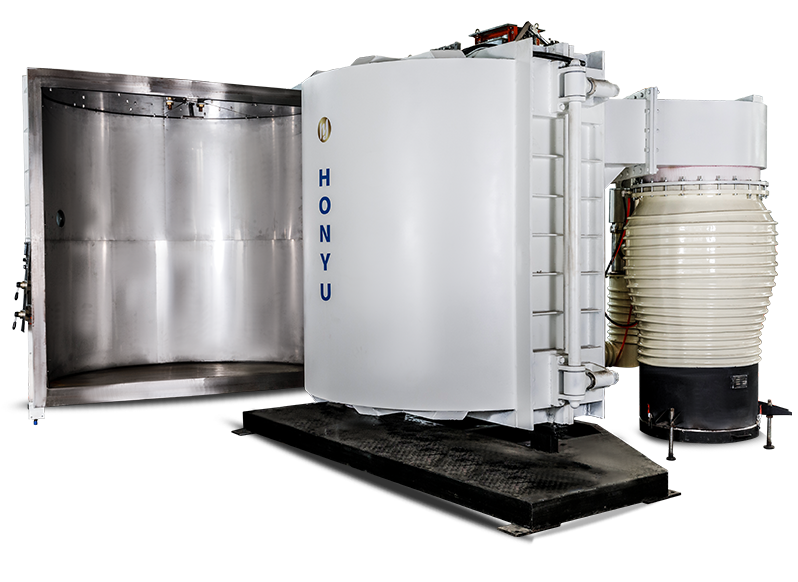 Vertical Single Door Thermal Evaporation Vacuum Coating Machine