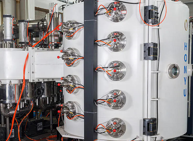 Glass Multi-Channel Air Intake System Decorative Vacuum Coating Machine