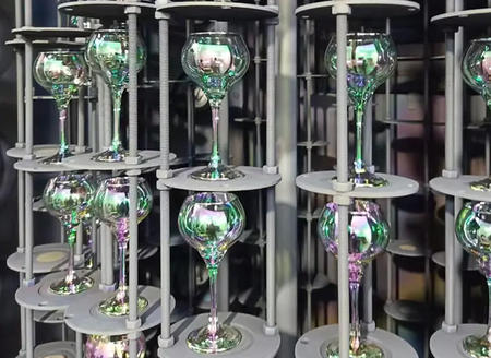 Glass Bangles Plasma Ion Coating Equipment