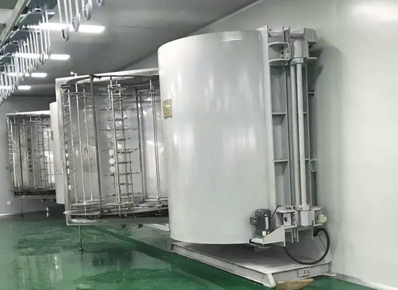 Plc Touch Screen Vertical Double Door Evaporation Coating Equipment